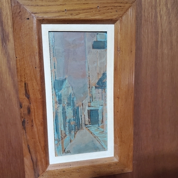 Parker Lee Artist Vintage Original Framed Painting - Picture 5 of 11